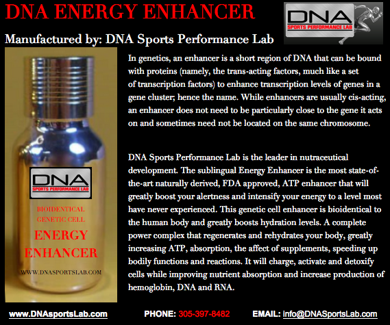FDA Approved, DNA Sports Performance Lab Formulates a Bio-Identical